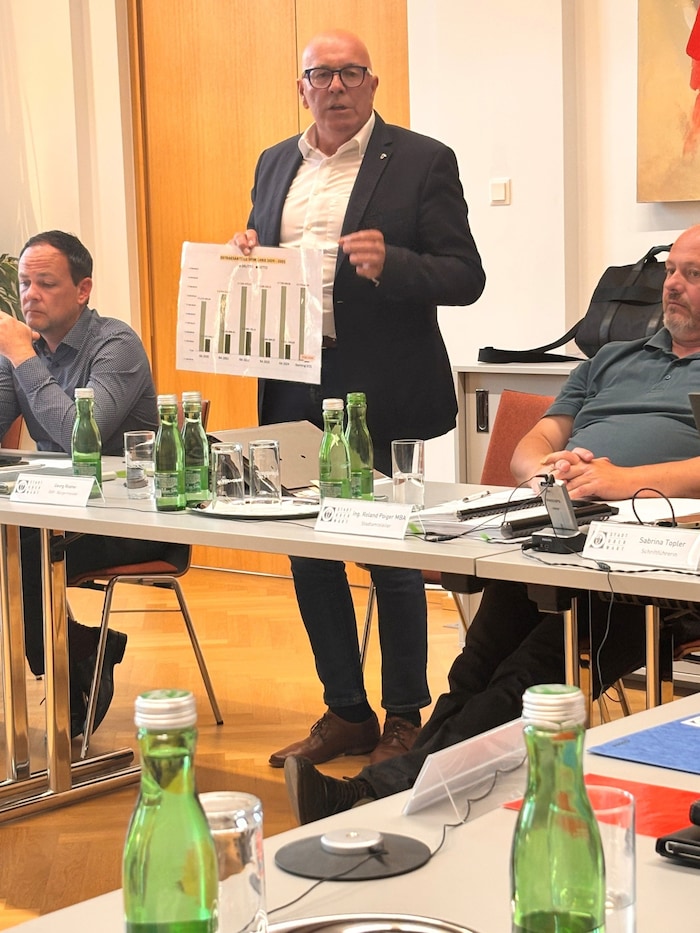 Die Entwicklung der Ertragsanteile sei alarmierend, so Stadtchef Georg Rosner (ÖVP).