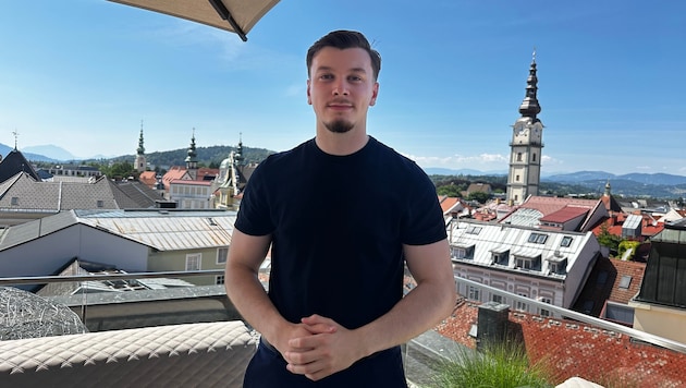 Alen Selimovic trat erst kürzlich bei der ÖH-Wahl an: Ihm gelang auch der Einzug. Die „Krone“ ...
