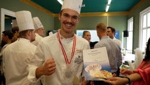 Josef Leitner aus Salzburg konnte mit seiner Kreation gewinnen.