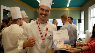 Josef Leitner aus Salzburg konnte mit seiner Kreation gewinnen.