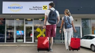 Vier Tage pro Woche Reisebüro, ein Tag Bankfiliale: Immer mittwochs ist das Team der ...