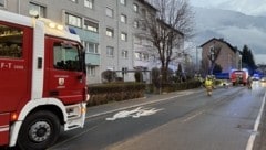 Der Einsatz in der Urichstraße in Landeck.