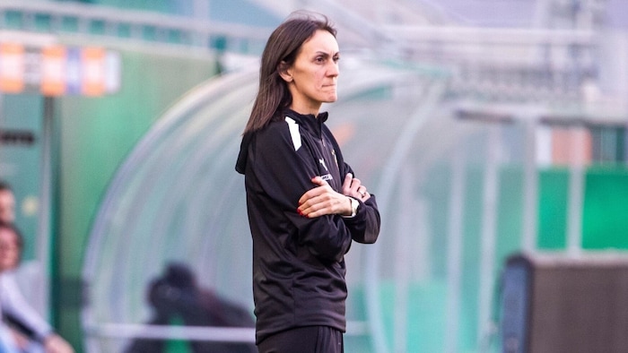 Rapid-Trainerin Katja Gürtler
