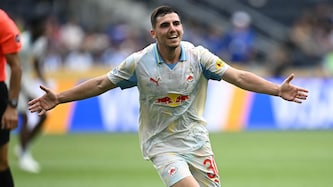 Salzburgs Torschütze zum zwischenzeitlichen 1:0 – der Israeli Oscar Gloukh