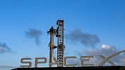 Mittwochnacht (Ortszeit) ist eine Starship-Rakete des US-Raumfahrtunternehmens SpaceX ...