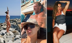 Aryna Sabalenka ließ es sich im Urlaub richtig gutgehen (bevor es nach Berlin zum ...