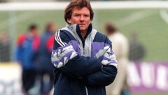 Egon Coordes, hier im Jahr 1995 in Diensten der Wiener Austria