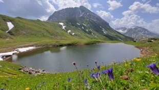 Der idyllisch gelegene Monzabonsee ist derzeit ein überaus lohnendes Ausflugsziel.