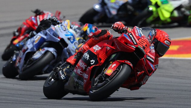 Marc Marquez gewinnt das Sprintrennen vor seinem Bruder Alex