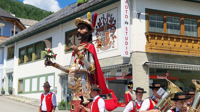 Der Samson tanzte zu Fronleichnam vor jedem Gasthaus.