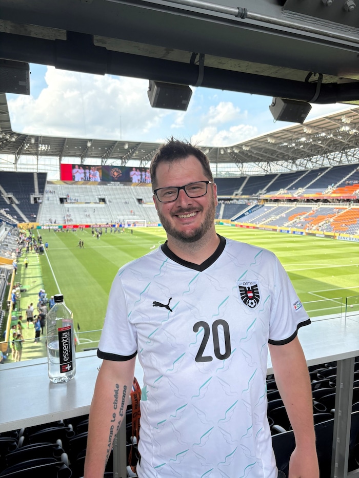 Patrick ist großer Österreich-Fan.