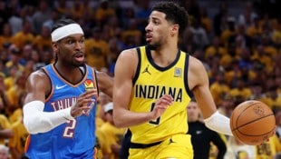Tyrese Haliburton (re.) war der Mann des Spiels.