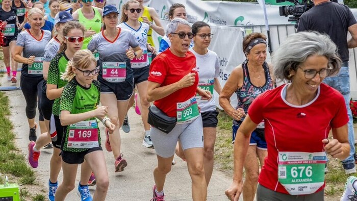 Egal ob schnell oder gemütlich: Beim Frauenlauf zählt Spaß an der Bewegung.