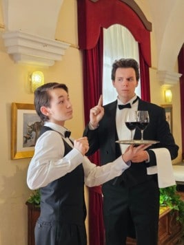 Piccolo Mike Lackner und Leopold Hannes Grabner: Ein kongeniales Gespann im Weißes Rössl!