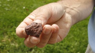 Mögliche Bruchstücke des Meteoriten sollten dokumentiert und die Infos dann per Mail an das NHM ...
