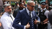 Chris Brown erschien am Freitag in London vor Gericht. Ihm wird in einem Prozess schwere ...