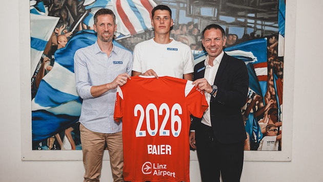 BW Linz hat Goalie Viktor Baier ausgeliehen.