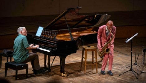 Zum ersten Mal im Duo im Konzerthaus: Brad Mehldau (links) und Joshua Redman (rechts) 