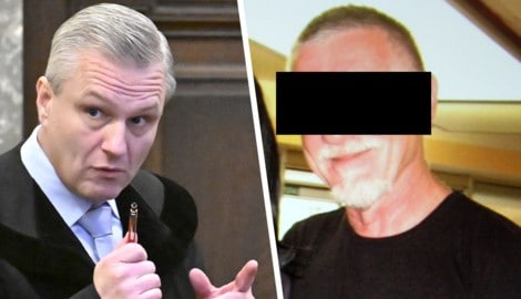Der Wiener Strafverteidiger Manfred Arbacher-Stöger (links) wäre beinahe Ziel einer grauenhaften ...