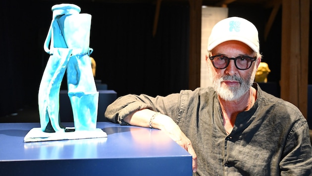 Erwin Wurm ist einer der gefragtesten Künstler Österreichs, in Gmunden präsentiert er Keramik- ...