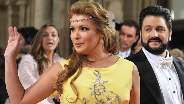 Wieder vereint bei Tschaikowsky: Anna Netrebko und „Ex“ Yusif Eyvazov (re.) sind an der Wiener ...