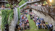Burgruine Oberdrauburg, heuer wird Harri Stojka einheizen.