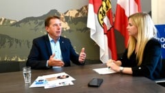 Erwin Angerer sprach im „Krone“-Interview über die Entstehung der Partei vor 70 Jahren.