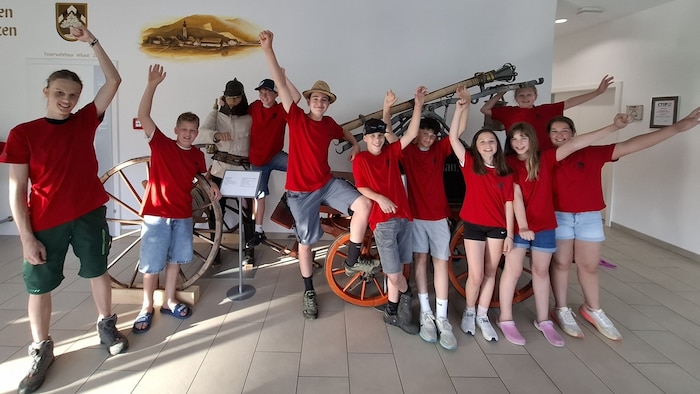 Die Feuerwehrjugend: In Faistenau gibt es kein Nachwuchsproblem.