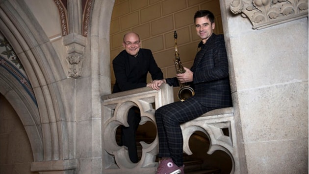 „Herzflimmern“ – Pianist Wolfgang Horvath und Saxofonist Edgar Unterkirchner bringen neben ...
