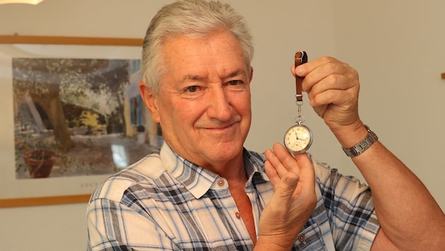 Hans Meissnitzer ist tief berührt über die Uhr