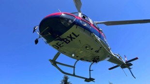 Auch der Polizeihubschrauber Libelle war im Einsatz