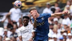 Al-Hilal (Milinkovic-Savic, re.) war gegen Real Madrid (Tchouameni) die bessere Mannschaft.