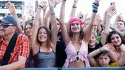 Das Donauinselfest startete am Freitag mit einem fulminanten Programm. Gewohnt mit freiem ...