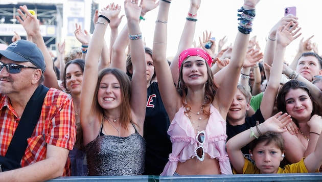 Das Donauinselfest startete am Freitag mit einem fulminanten Programm. Gewohnt mit freiem ...