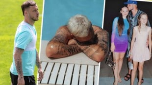 Marko Arnautovic genießt die Leichtigkeit des Seins – und die Zeit mit seinen Kindern.