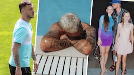 Marko Arnautovic genießt die Leichtigkeit des Seins – und die Zeit mit seinen Kindern.