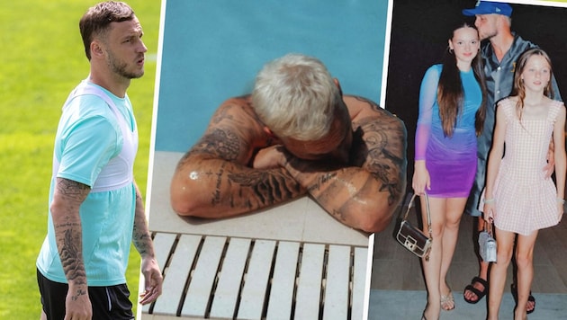 Marko Arnautovic genießt die Leichtigkeit des Seins – und die Zeit mit seinen Kindern.