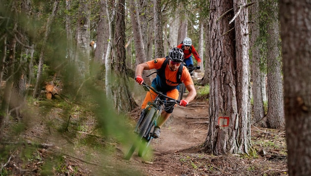 Biker sind häufig auf dem Peter Sagan-Trail unterwegs.