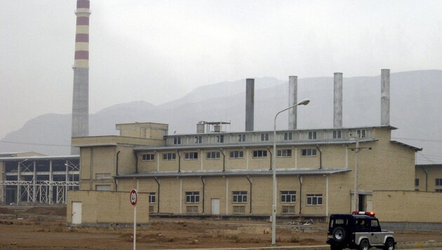 Die iranische Atomanlage Isfahan: Israel möchte den Iran unbedingt vom Bau einer Atombombe ...