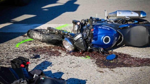 In Kärnten verunfallte ein Motorradfahrer schwer. (Symbolbild)
