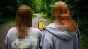 Offen erzählen die Schwestern im Gespräch mit der „Krone“, wie leicht es ging, Geld für Bilder ...
