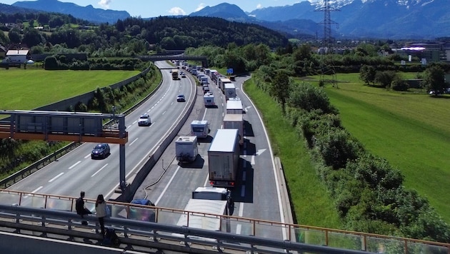 So sieht es aktuell auf der Tauernautobahn aus