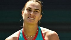 Aryna Sabalenka fällt das Lachen etwas schwer.