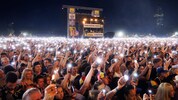 Am Donauinselfest in Wien wurde am Freitag der Grazer Opfer gedacht.