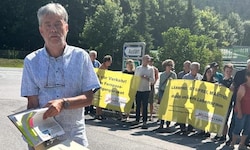 Fritz Gurgiser freut sich über mehr als 5000 Unterschriften