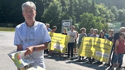 Fritz Gurgiser freut sich über mehr als 5000 Unterschriften