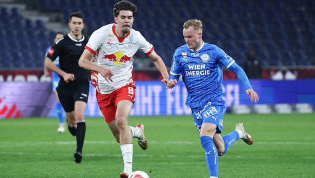 Tim Paumgartner (links) wechselt von Liefering zum GAK.