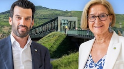 Kündigen Ersatz für Donaubrücke Stein-Mautern während der Sanierungsarbeiten an: Landeshauptfrau ...