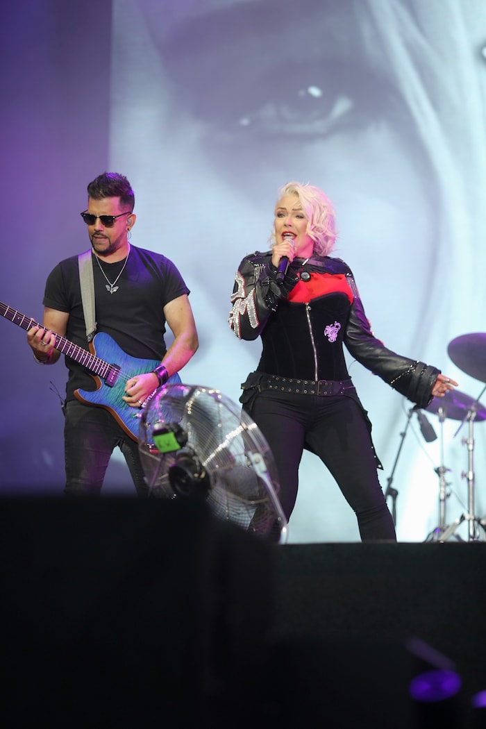 80er-Ikone Kim Wilde brachte die Insel mit ihren Hits zum Beben.