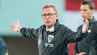 Ralf Rangnick redete sich in Rage.